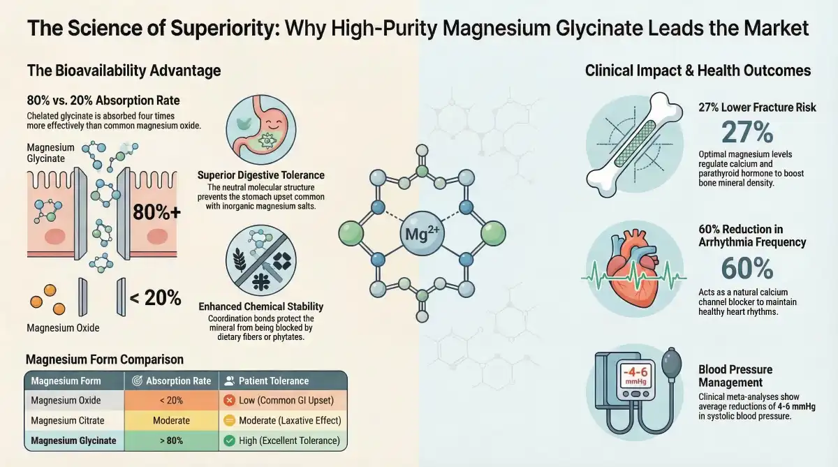 Magnesium Glycinate Powder Magnesium Glycinate Powder