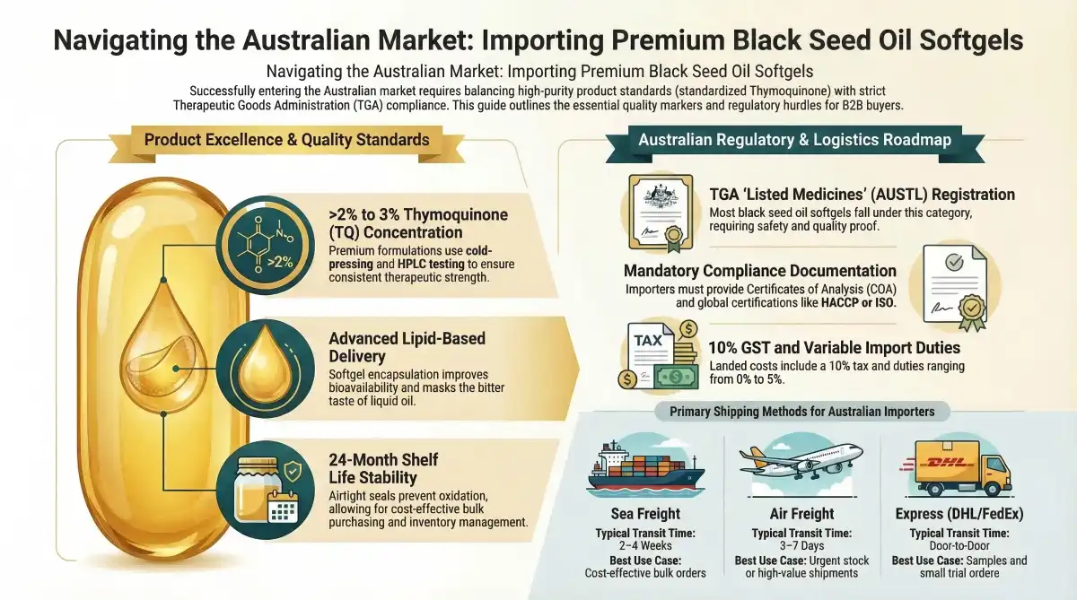 Black Seed Oil Softgel