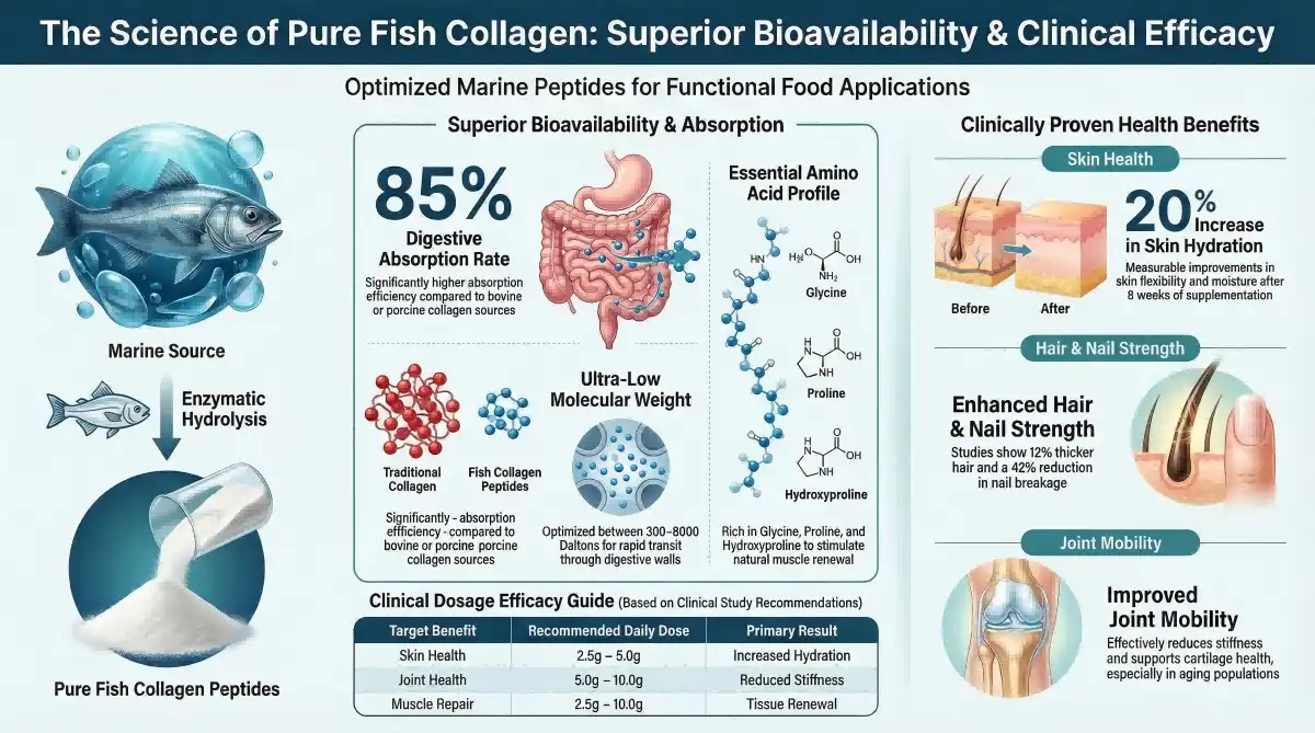 Fish Collagen Peptide Powder Fish Collagen Peptide Powder