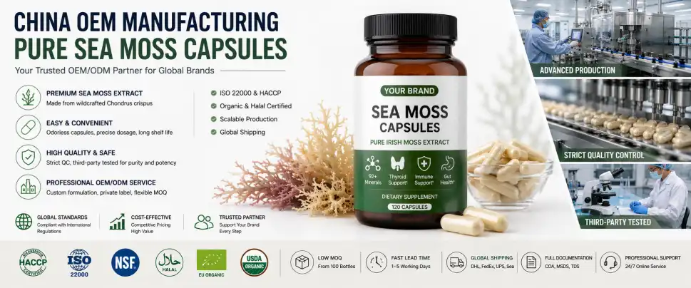 Pure Sea Moss Capsules Pure Sea Moss Capsules
