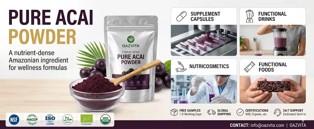 Pure acai powder