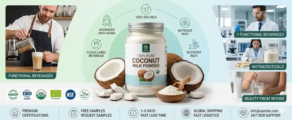 100% Pure Coconut Milk Powder