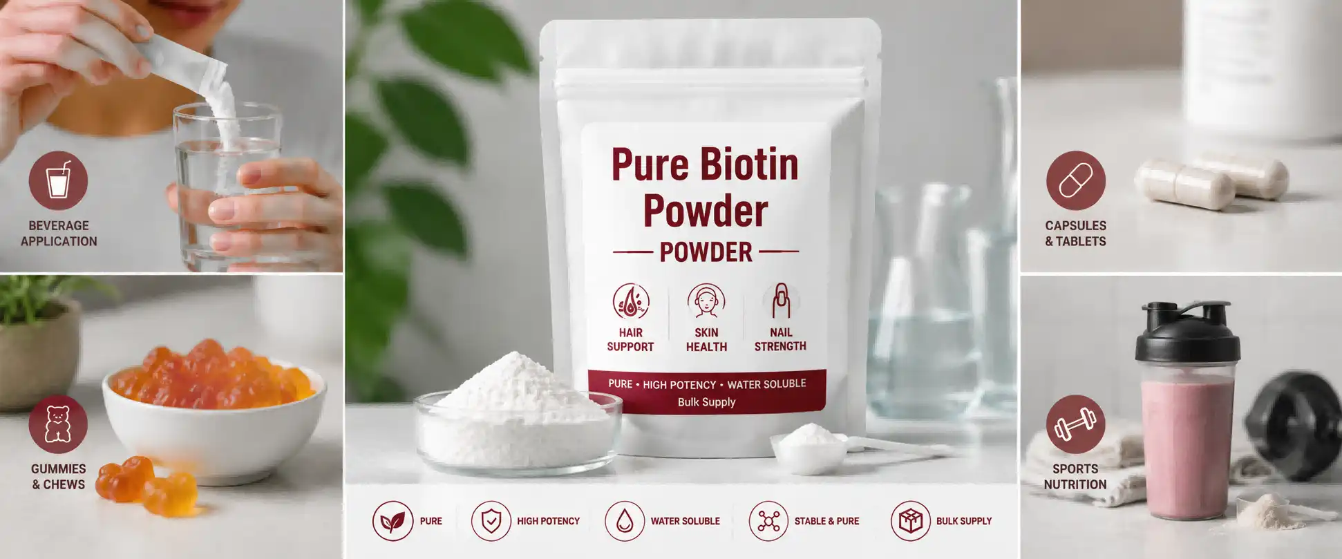 Pure Biotin Powder
