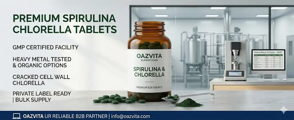 Spirulina Chlorella Tablets Spirulina Chlorella Tablets