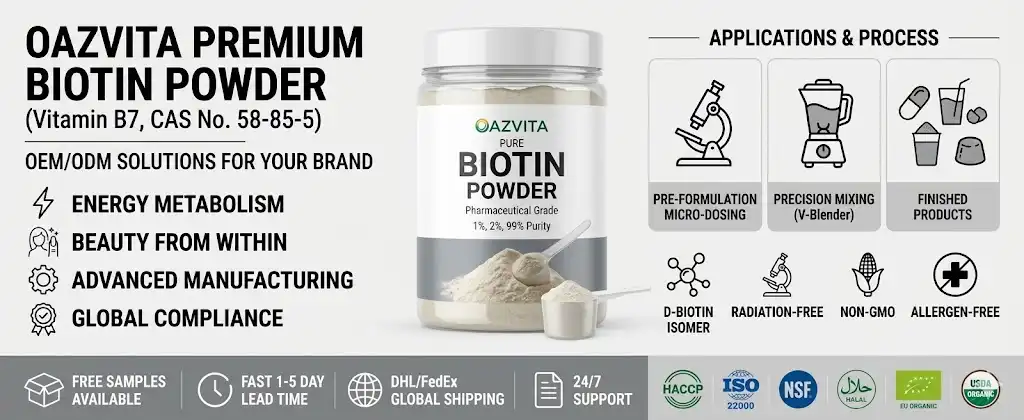 Pure Biotin Powder Pure Biotin Powder