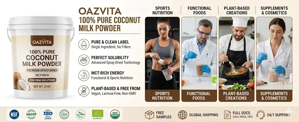 100% Pure Coconut Milk Powder