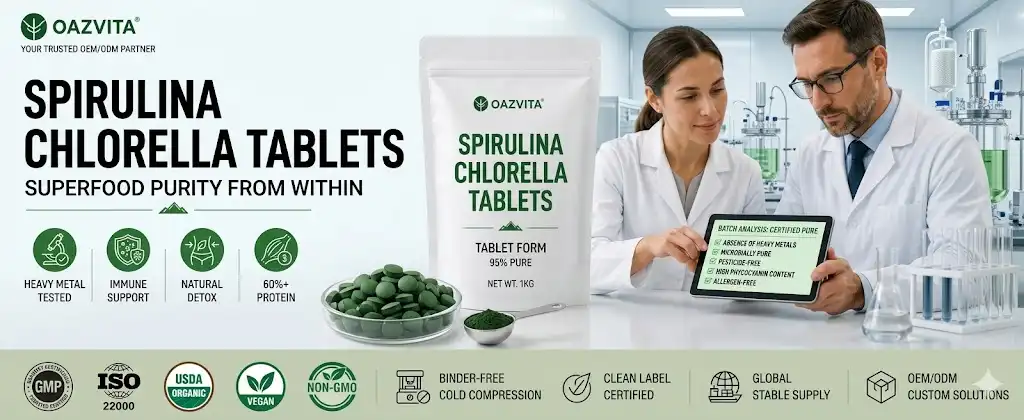 Spirulina Chlorella Tablets Spirulina Chlorella Tablets