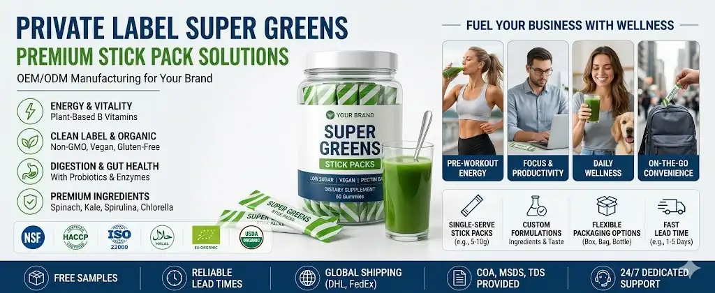 Super Greens Powder Packets Super Greens Powder Packets