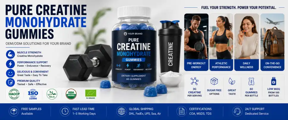 Pure Creatine Monohydrate Gummie Pure Creatine Monohydrate Gummie