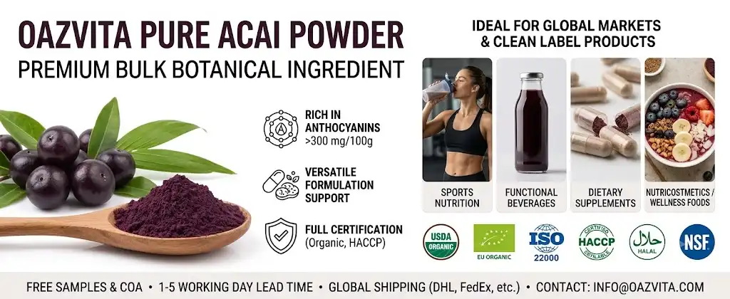 pure acai powder