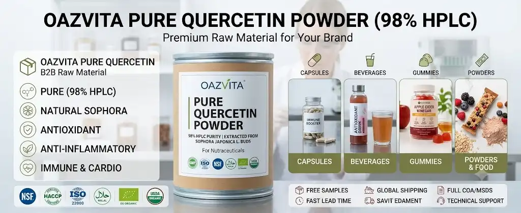 Pure quercetin powder
