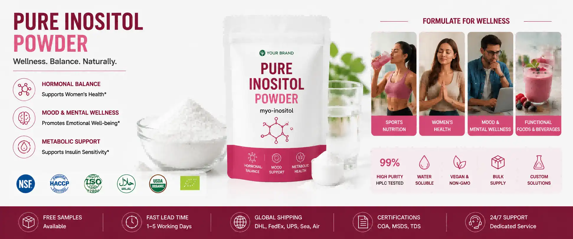 Pure Inositol Powder Pure Inositol Powder