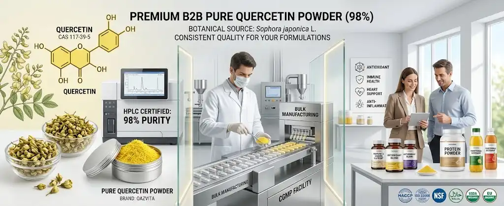 Pure quercetin powder