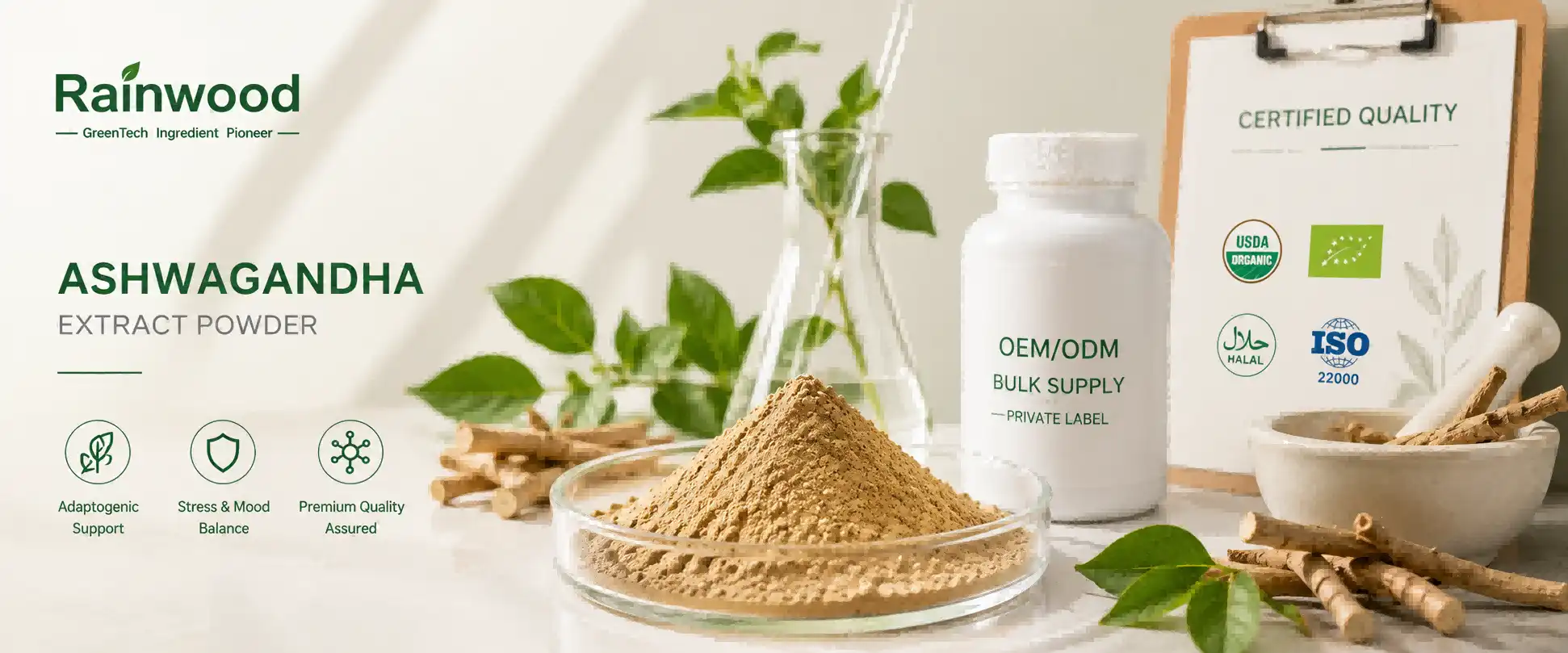 Organic Ashwagandha Extract Powder Organic Ashwagandha Extract Powder