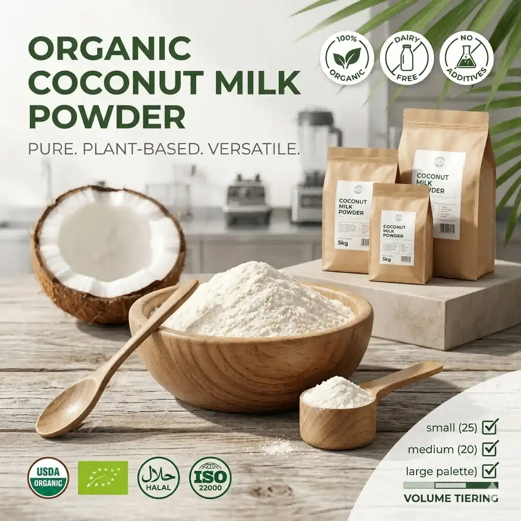 Pure Organic Coconut Milk Powder: Top Uses, Health Benefits, and Best Buying Options