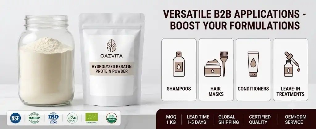 Hydrolyzed Keratin Protein Powder